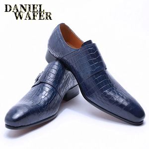 รองเท้าหนังแท้แบบ Monk Strap สำหรับใส่ลำลอง ธุรกิจ งานแต่งงาน ปาร์ตี้ สำนักงาน และแฟชั่น - Product Image 3