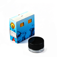 Boîte en carton personnalisée pour concentrés, avec tiroir, pour pots en verre, emballage cosmétique à l'épreuve des enfants, contenants pour concentrés