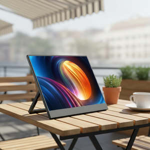 Moniteur portable 14 pouces avec haut-parleurs intégrés pour ordinateur portable, écran IPS FHD 1080P, extension d'écran portable - Product Image 6