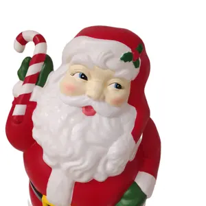 Papai Noel Brinquedos Plástico Moldagem Por Sopro Natal Presente Criativo Enfeites De Luxo Presentes Personalizados De Férias