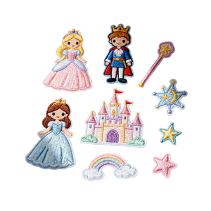 แผ่นป้ายปักลายสัตว์ในรถลายการ์ตูนน่ารักสำหรับใส่หมวกทำจากวัสดุที่เป็นมิตรกับสิ่งแวดล้อมผ้าสักหลาดโพลีเอสเตอร์ - Product Image 2