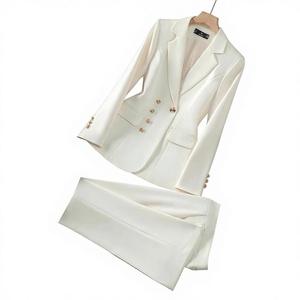 Yuhong 2025, Ropa de Invierno para Mujer, Estilo Europeo Americano, Elegante, Delgada, con Botones, Antiarrugas, de Terciopelo, Poliéster y Elastano - Product Image 1