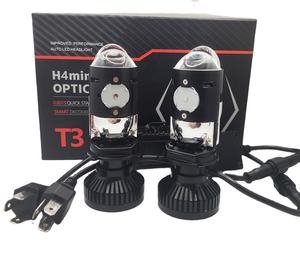 Mini projecteur de phare LED H4, phare LED intelligent décodé Canbus pour automobiles, faisceau haut/bas, phares LED 100W 12V RHD LHD - Product Image 1