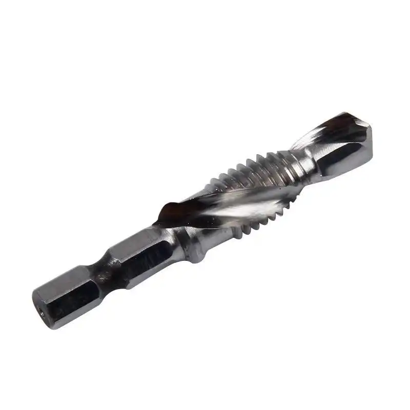 M8 * 1.25 HSS Sprial Flute Tap Drill Bit For Stainless And Metal And Stainless