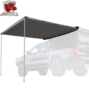 หลังคาผ้าใบแบบดึงออกได้สำหรับรถยนต์ Ambull Factory ขนาด 30 ตารางฟุต ป้องกันแสงแดด UPF50+ กันน้ำ กันฝน - Product Image 1