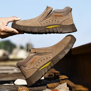 GUYISA Zapatos de seguridad con punta de <span class=keywords><strong>hierro</strong></span> <span class=keywords><strong>Serie</strong></span> de soldador Zapatos de trabajo de seguridad antigolpes y antiperforación - Product Image 6