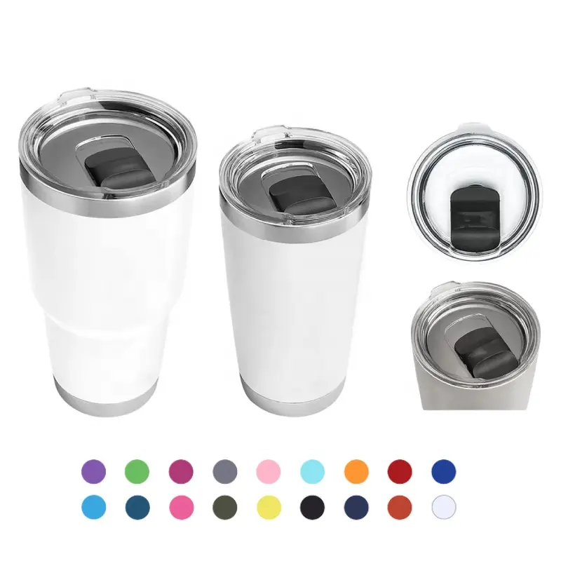 Wholesale Yetys Magnetic lid Insulated Vacuum 30oz Yetitumbler 20oz 10 12 36 Oz Water Bottle Wine Cup Can Cooler Travel Mug