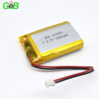 GEB 103450ลิเธียมโพลิเมอร์3.7โวลต์แบตเตอรี่1800มิลลิแอมป์ชั่วโมงที่มีคุณภาพสูงแบตเตอรี่ลิเธียมโพลิเมอร์สำหรับอุปกรณ์สวมใส่
