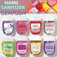 Bestverkochte huishoudelijke handdesinfectiemiddel zonder afspoelen, 29ml/30ml gel fles, draagbaar handdesinfectiemiddel, voorraad beschikbaar, dropshipping mogelijk