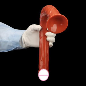 Dildo Masculino Largo, Pene Extremadamente Largo para Inserción Anal Externa, Látigo para Penetración Anal, 100% Impermeable, Suave - Product Image 6