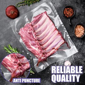 ถุงเก็บอาหารสุญญากาศแบบปิดผนึกสามด้าน ป้องกันกลิ่น ระดับพรีเมียม สำหรับเนื้อสัตว์ ปลา ผัก เก็บรักษาอาหารจำนวนมาก - Product Image 3