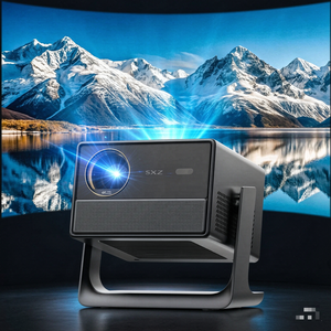 แอปพลิเคชัน AI Auto Focus อย่างเป็นทางการ ระบบ Vidaa-TV รองรับ Dolby-Audio โปรเจคเตอร์พกพา 4K WiFi 6 สำหรับ<span class=keywords><strong>ดู</strong></span>หนังกลางแจ้ง โฮมเธียเตอร์ ความสว่าง 1500ANSI - Product Image 1