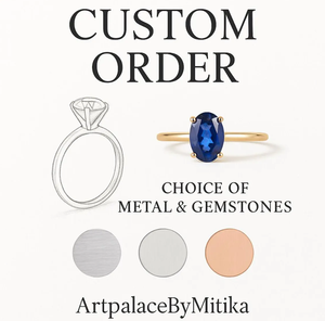 कस्टम गहने डिजाइन, व्यक्तिगत अंगूठी, कस्टम नेकलेस, कस्टम कंगन कस्टम ऑर्डर कस्टम मोइससानाइट गहने - Product Image 1