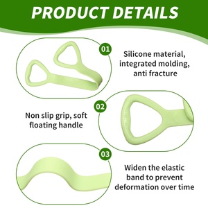 Bandas de Resistencia Elásticas para Estiramiento de Brazos, Piernas y Parte Superior del Cuerpo - Barra de Ejercicio Portátil para Casa/Oficina y Equipo de Yoga y Pilates - Product Image 4