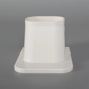 Cache-tuyau décoratif mural en PVC blanc pour climatiseur, pour systèmes de climatisation centralisée et de pompe à chaleur, fabriqué en Chine QD, QD Ac Pip - Product Image 6