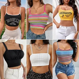 New Fashion Design Sexy Summer Women Pink Bandage Hollow Out Crop Top Halter T Shirt