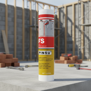 Colle de fixation pour cheminée et <span class=keywords><strong>hotte</strong></span> de cuisine PINSU-FS, résistante au feu, à l'huile et à l'eau, pour tuyaux d'échappement et verre, de la manufacture d'adhésifs - Product Image 1