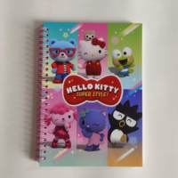 Cuaderno Espiral A5 al por Mayor, Personalizado, con Impresión a Color, Tapa Blanda, Espiral Metálica, con Diseño de Gatito Adorable