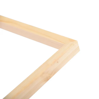 Toile en bois naturel sur châssis pour peinture DIY, affiches et impressions numériques pour la maison – Vente en gros, tailles personnalisées