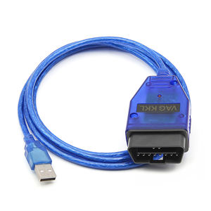 Cable de diagnóstico <span class=keywords><strong>VAG</strong></span> KKL para coche, interfaz de escáner USB para VW, Audi, Seat, Volkswagen, 409,1 obd2, gran oferta - Product Image 3