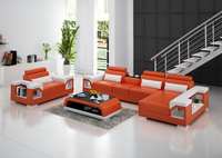 KEHUI ensemble nordique italien 2024 nouveau canapé design avec cana italien blanc crème noir véritable ensemble salon canapé canapé en cuir