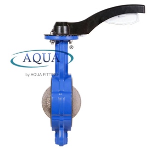 วาล์วผีเสื้อแบบมีคลิปด้านขวาเป็นเหล็กเหนียวแบบมีความยืดหยุ่นปลายท่อ - Product Image 5