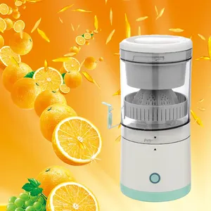 Yeni 360 derece meyve suyu basın taşınabilir elektrikli sıkacağı tam otomatik suyu kalıntı ayırma portakal suyu makinesi