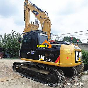 Excavadora de cadenas Caterpillar 313D2 de segunda mano, motor Hino, cucharón de 0.65m, peso operativo de 13 toneladas, bomba y motor económicos. - Product Image 5