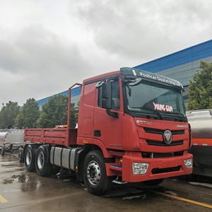 Factory Price Foton 6X4 10 Wheels Fence Box Cargo Lorry Truck for Sale - Product Image 2