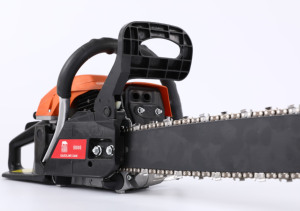 Equipo de jardinería de <span class=keywords><strong>2</strong></span> tiempos de 58CC de alta calidad, sierra de cadena de alta precisión, herramientas de jardín de gasolina disponibles, leñador de gran venta - Product Image 4