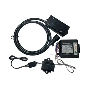 8ft 7 Way Trailer Cable Kit với hộp nối và 12V pin Tester ly Khai Hệ Thống