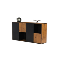 Nouvelle Arrivée Ensemble de Mobilier de Bureau Exécutif Moderne et Durable Personnalisé en Panneaux de Mélaminé, Bureau, Table Basse, Armoire pour Usage Domestique ou Professionnel