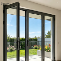 Ventanas de Aluminio de Alta Calidad, Eficiencia Energética, Triple Acristalamiento, Ventana Abatible de Aluminio con Rotura de Puente Térmico