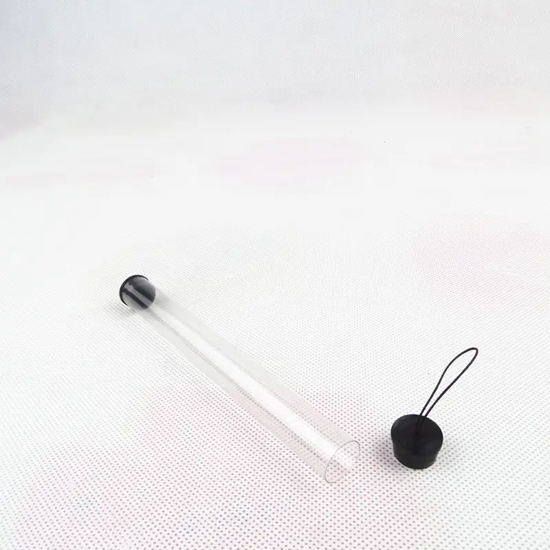 19.6 मिमी मेकअप ब्रश पैकेजिंग ट्यूब, छोटे व्यास मनका पेन कंटेनर पैकेजिंग ट्यूब