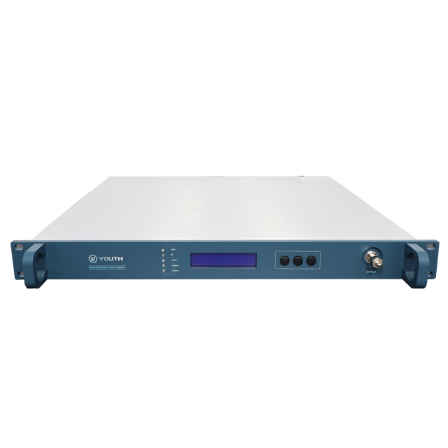 1550nm External Modulator Transmitter C-Band Tunable Oclaro Laser 2x7dBm SBS 13-19dBm SNMP 1U HZY-TR0X0XEA