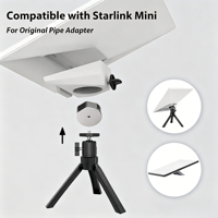 Support trépied magnétique pour Starlink Mini, réglable à 360 degrés, pliable, support de bureau portable, support au sol pour le camping en extérieur