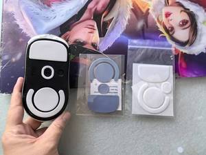 Custom Anti Slip Mouse Grip Tape <b>Pads</b> PTFE <b>Gaming</b> Mouse Skates for Logitech G502/G PRO/G PRO X Acrylic Masking Features - Product Image 4