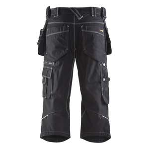 BLAKLADER - 196213109900C44 Pantalones cortos piratas artesanos X1900 Black - EAN 7330509431689 PANTALONES DE TRABAJO CORTOS DE TRABAJO - Product Image 3
