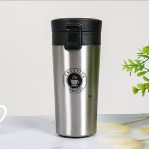 Nouvelle tasse thermos à café en acier inoxydable 304, double paroi, isolée sous vide, mug de bureau, bouteille d'eau de voyage pour voiture, logo personnalisé - Product Image 6