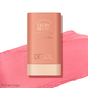 Stick de blush crémeux de luxe Fleur Juicy 3 couleurs avec logo personnalisé, maquillage en stick pour les lèvres <span class=keywords><strong>et</strong></span> les joues, teintes bordeaux, rose <span class=keywords><strong>et</strong></span> rubis - Product Image 3