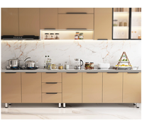 Meubles de cuisine intelligents à haute efficacité, meubles modulaires sur mesure avec technologie d'isolation sous vide pour une maison zéro carbone