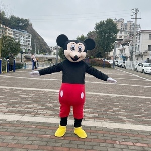 Tùy Chỉnh Cổ Điển Phim Hoạt Hình Phim Hoạt Hình Nhân Vật Chuột Cậu Bé Và Chuột Cô Gái Cosplay Linh Vật Trang Phục <span class=keywords><strong>D</strong></span>ễ Thương Sang Trọng Chuột Trang Phục Cho Người Lớn - Product Image 3