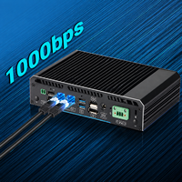 Mini PC Industrial Core I3 I5 I7 8va Generación 8130U, 2*LAN, 2-4*COM RS232/485, Pantalla Dual, Módulo WIFI/BT/4G LTE, Controlador Integrado