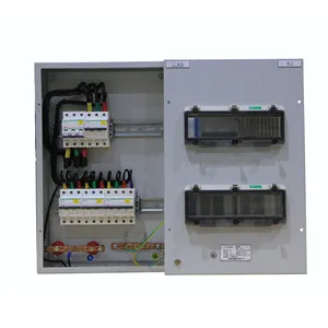 Panel de distribución MCB impermeable para interiores de 12 vías, panel dB, panel de placa de distribución de energía eléctrica