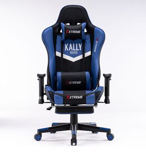 <span class=keywords><strong>Chaise</strong></span> de jeu <span class=keywords><strong>Razer</strong></span> moderne avec hauteur réglable, pivotante et inclinable, en cuir PU, design ergonomique, vérin à gaz 3 positions - Qualité supérieure - Product Image 4