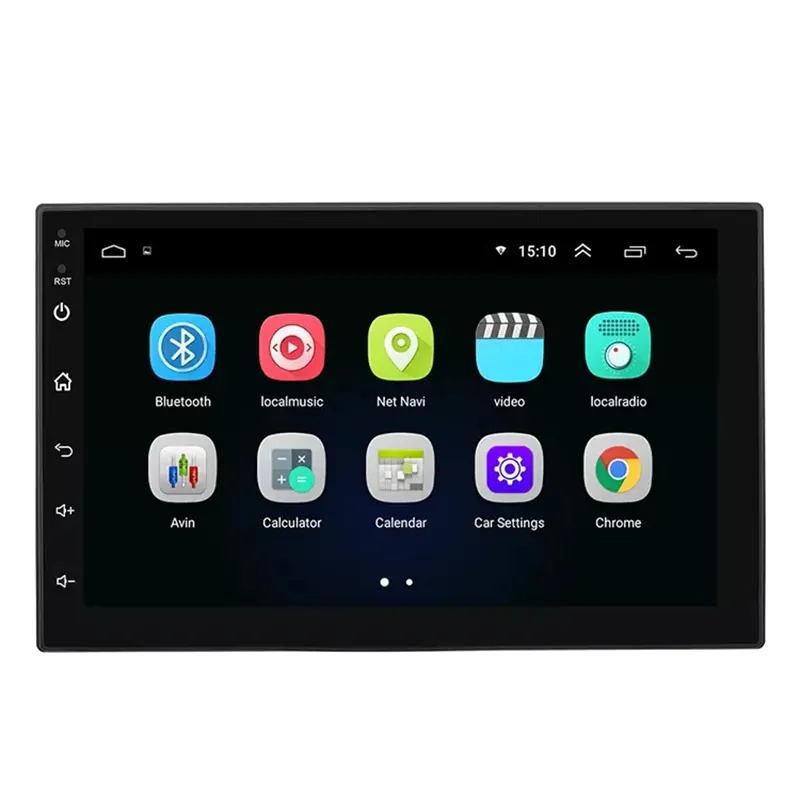 Android 11.0 Universal Touch Screen Gps Navigation 7 Inch 2 Din Video Player Multimedia Car Stereo Radio