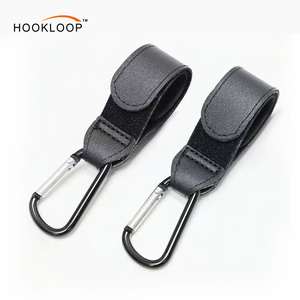 Bán Sỉ Có Thể Điều Chỉnh Móc Và Vòng Lặp Dây Đeo PU Da Xe Đẩy Móc 360 Độ Khóa Phụ Kiện Móc Áo Cho Du Lịch Cắm Trại - Product Image 2