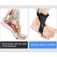 Drop Foot Brace Orthèse Cheville Support Avec Airbag Gonflable Confortable Pour Hémiplégie AVC Chaussures Marche