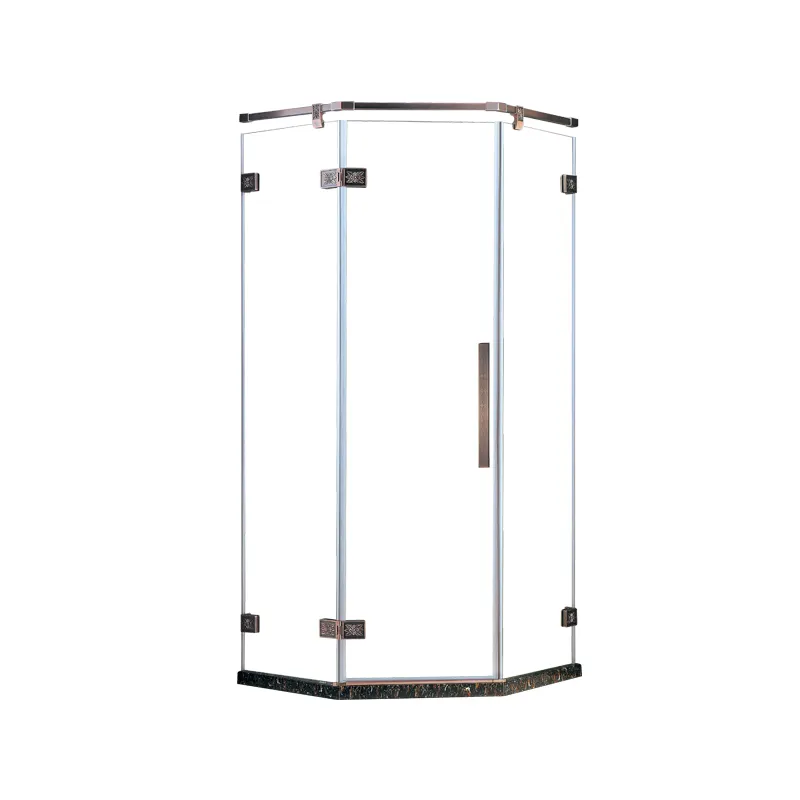 K-6884 Rose Gold Color for shower enclosure simple design with durable stainless steel material