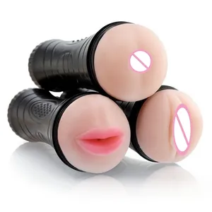 Maschio trasparente Vagina para hombres de plastico esercizio di resistenza giocattoli per adulti prodotti del sesso uomo masturbatore tazza giocattoli del sesso per gli uomini